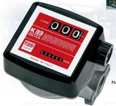 ĐỒNG HỒ ĐO  DẦU  PIUSI K33 - K44