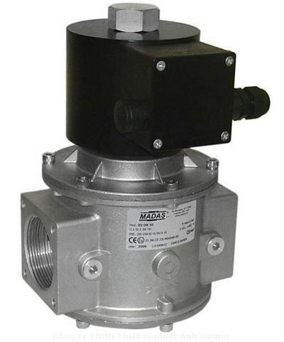 VAN ĐIỆN TỪ GAS DÒNG EV-1   ... EV-6 MADAS ITALY