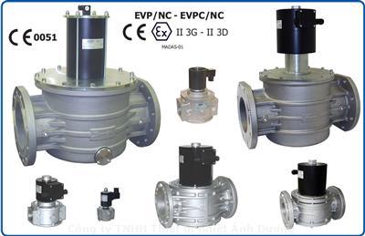 VAN ĐIỆN TỪ GAS DÒNG EVPC/EVPCF  ; EV-1; EV-3; EV-6 (MADAS-ITALY)